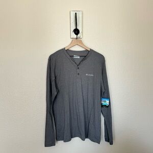 Columbia Men's Gray Long Sleeve NWT Shirt
